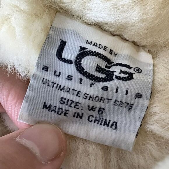 UGG Australia Ultimate Short Chestnut Tan Women Winter Mid Calf Boots Sz W6. - Picture 11 of 12